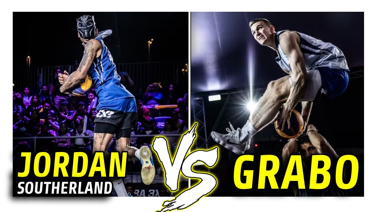 Grabo VS Jordan Southerland - KONKURS WSADÓW Fiba 3x3 Abu Dhabi *Mój OSTATNI KONKURS w 2022*