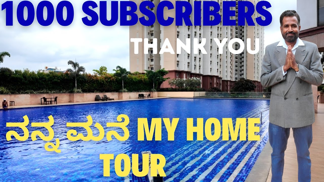 My Home Tour 🎉 | 1000 Subscribers Thank You 🙏 | Prestige Jindal City