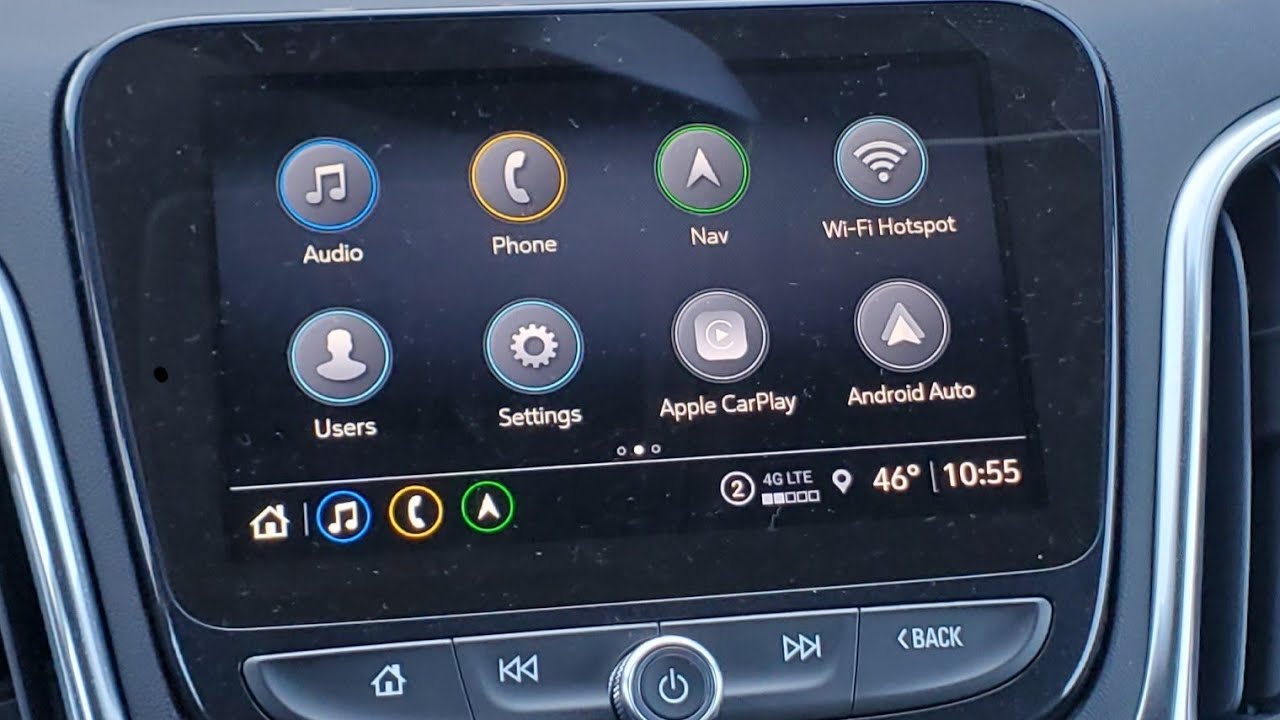 Detailed Infotainment on this 2022 Chevrolet Equinox Premier