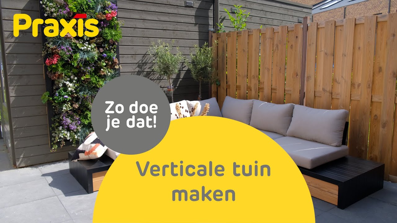 Verticale tuin maken voor buiten | Praxis