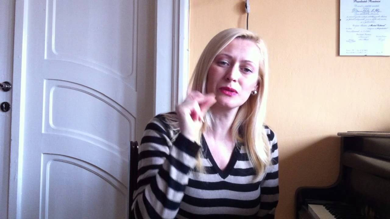 Vocalize de agilitate pentru intonarea melismelor (floricelelor) din muzica populară de exemplu.