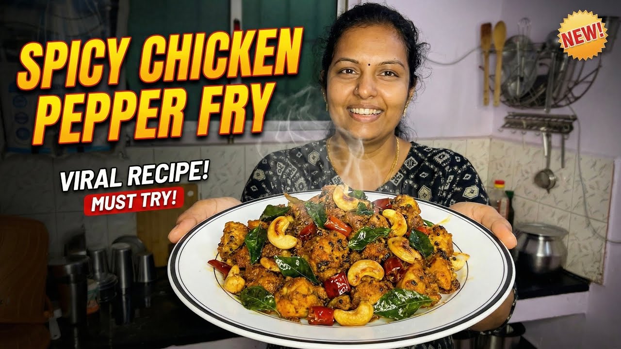 Don’t Miss This!  Perfect Chicken Pepper Fry Recipe #shorts #ytshorts #youtubeshorts #viralshorts 