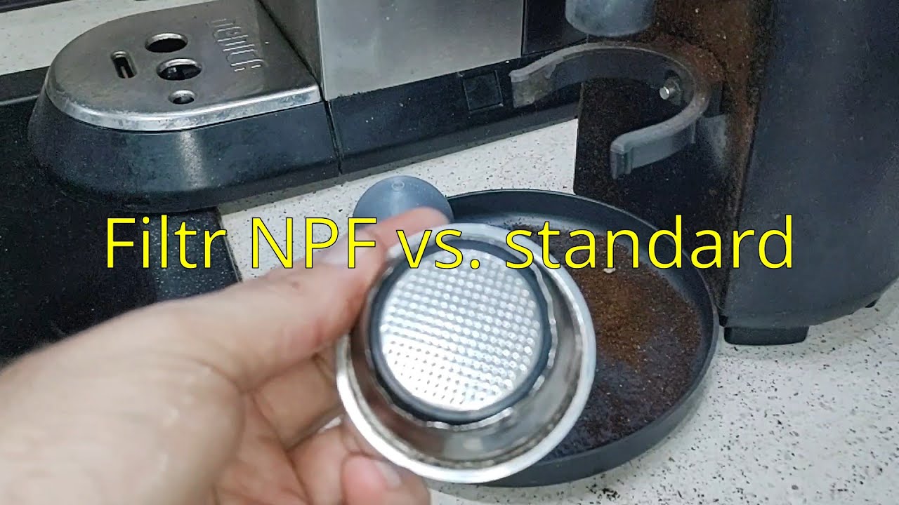 Filtr NPF vs. standardowy - Delonghi EC685