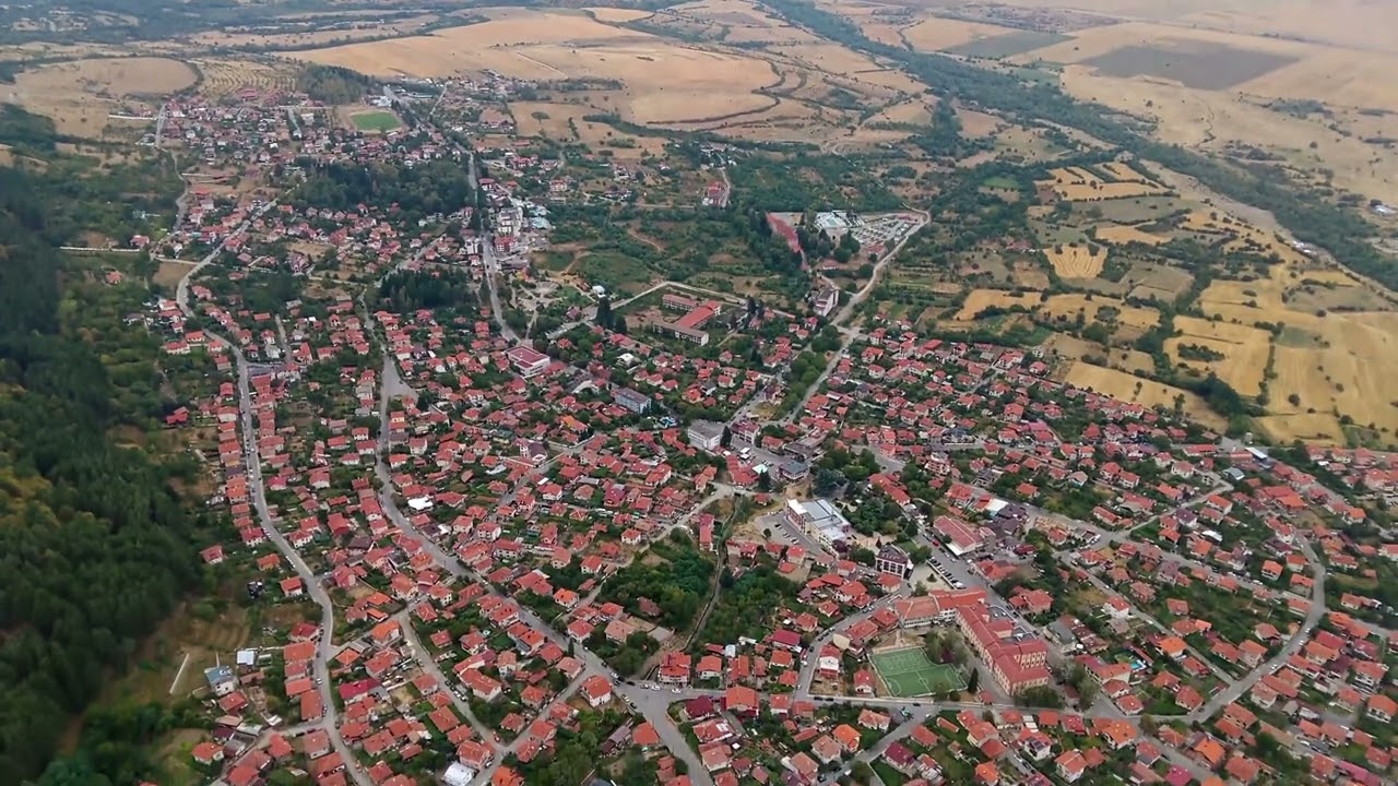 Сапарева баня от дрон -  скритото съкровище на България