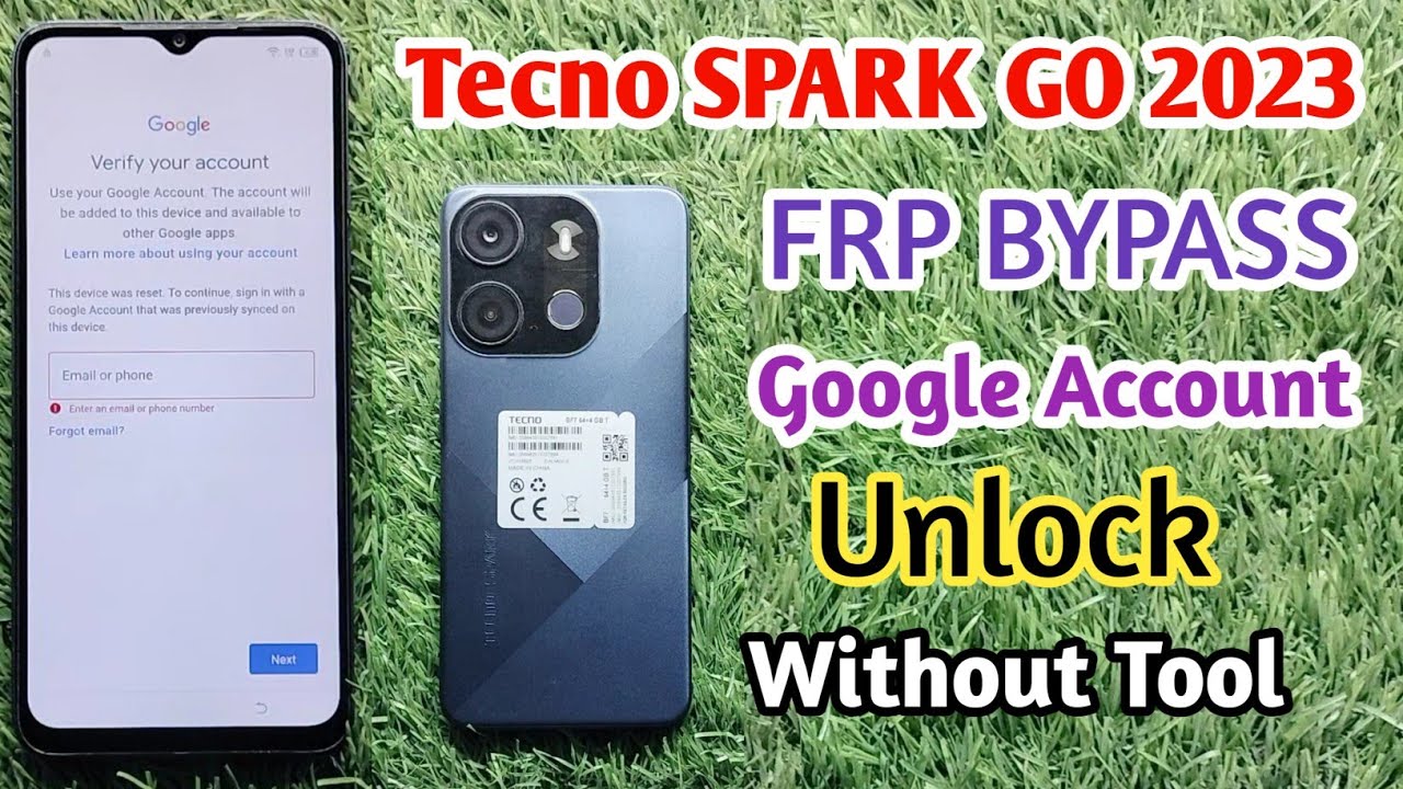 Tecno Spark Go 23 FRP bypayss Without PC /Google Account Remove Android 12.13 |  New Update 2026