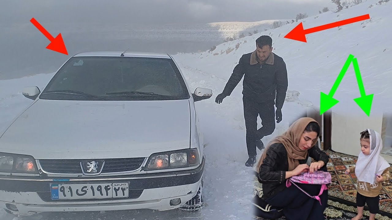 😶&zwj;🌫️Mountain snow, Mohammad getting caught in the snow