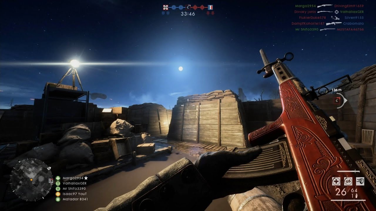 Battlefield 1: Frontlines gameplay (No Commentary)