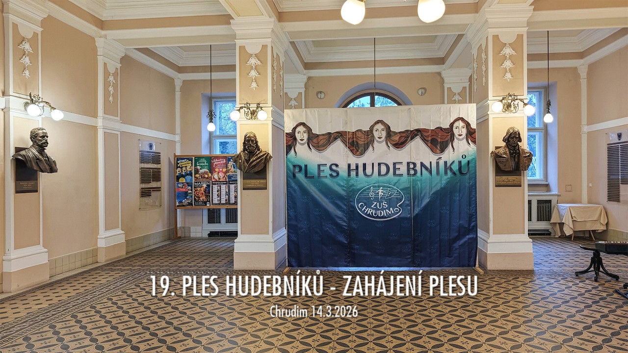 19. PLESU HUDEBNÍKŮ - ZAHÁJENÍ PLESU - Chrudim 14.3.2026