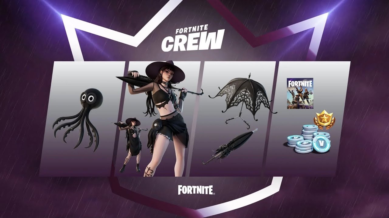Fortnite PHAEDRA Skin July Crew pack