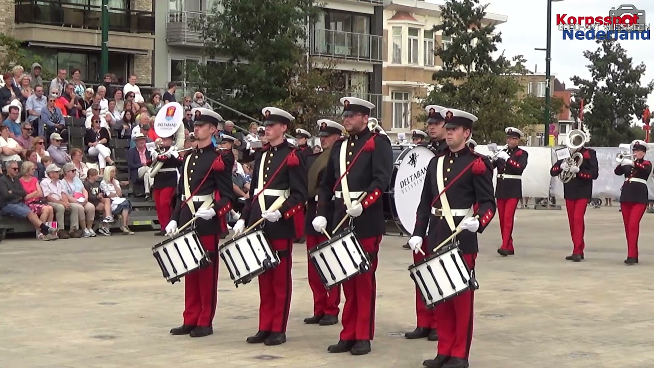 Deltaband tijdens Taptoe de Panne 2021