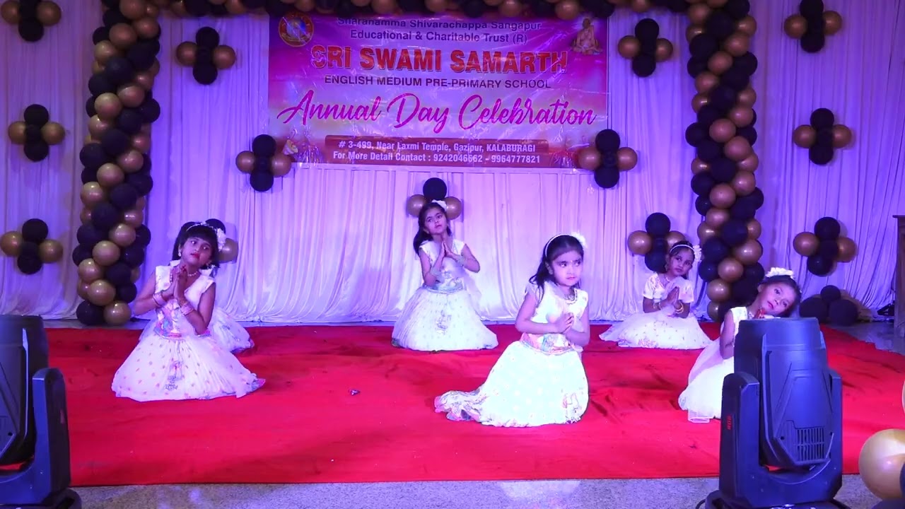 Prayer Song || Annual Day 2025-26 || Sri Swami Samarth English Medium Pre-Primary School.