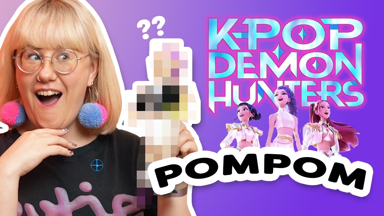 Tiedätkö tämän KPOP DEMON HUNTERSIN ?! ♡ pompom askartelu