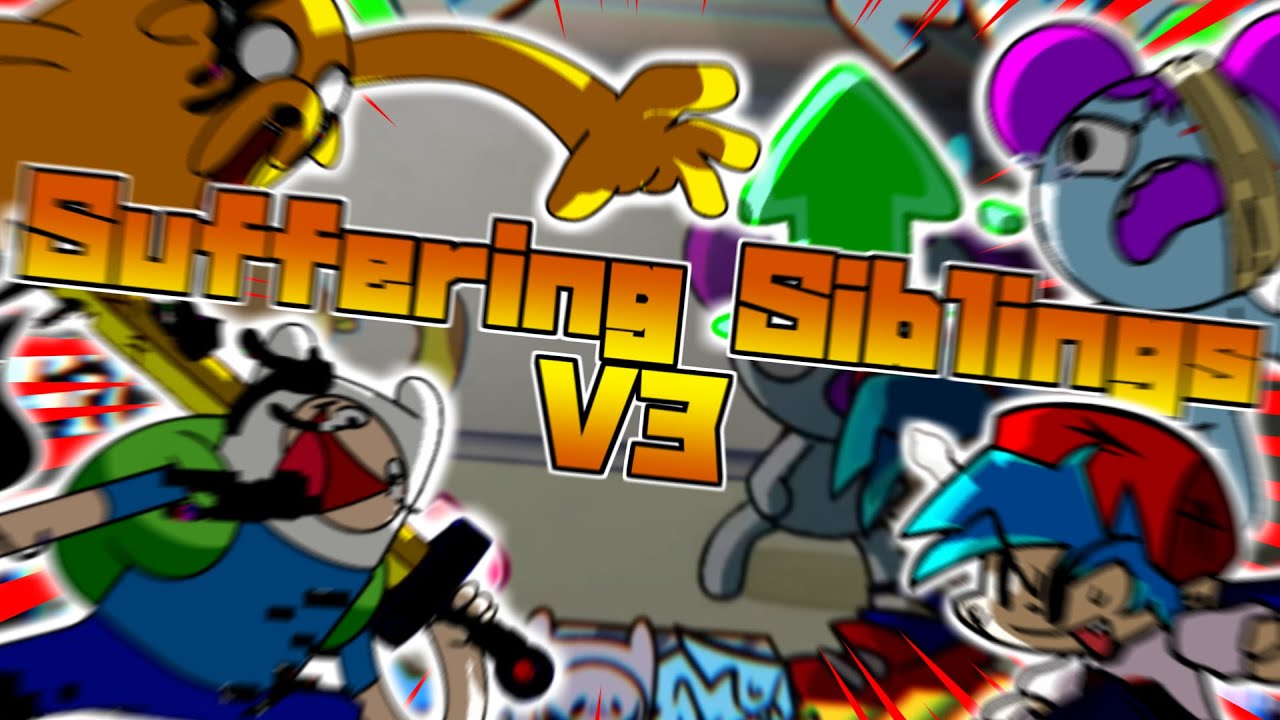 FNF 没になったSuffering SiblingsのV3がやっぱりカッコ良すぎる｜Suffering Siblings v3 with the Official Chart