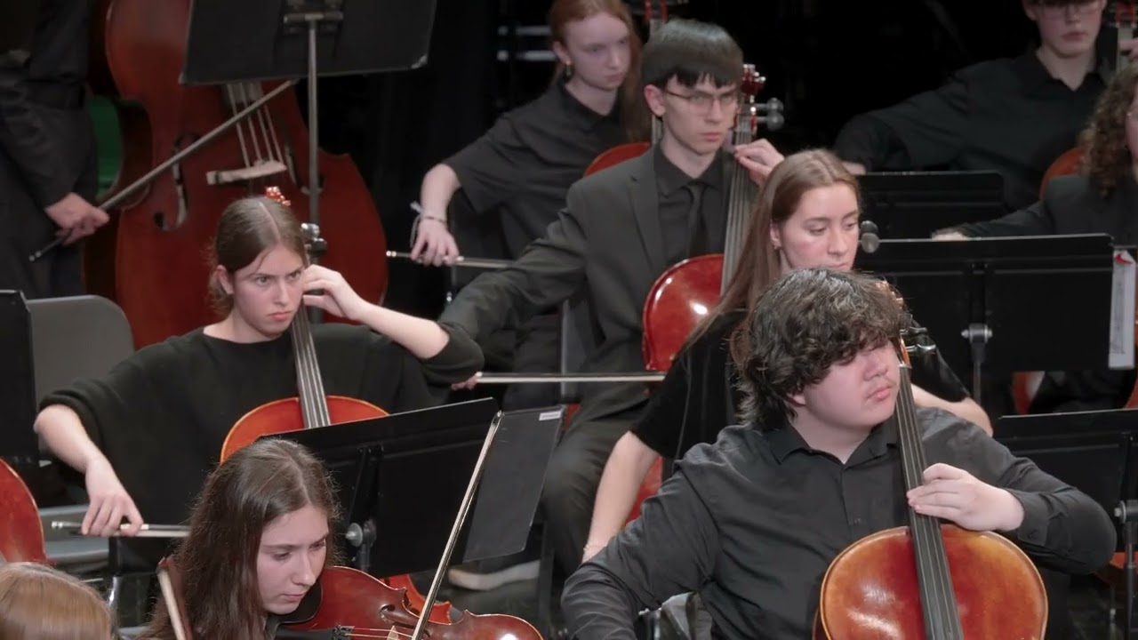 Symphonic Orchestra:  Clair de Lune by Claude  Debussy; transcribed by Andre Caplet.