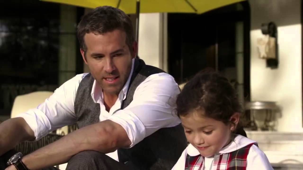 Jaynee-Lynne & Ryan Reynolds in Selfless