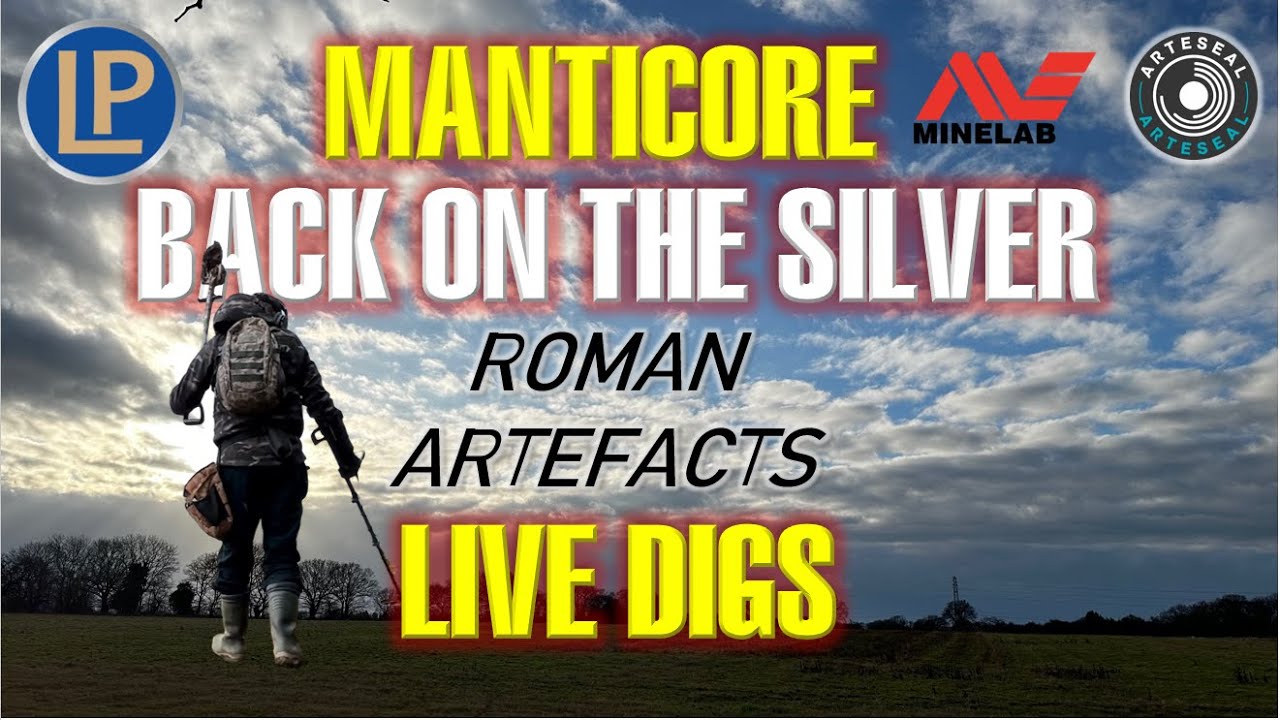 MANTICORE Sniffing out SILVER, Roman & History | Target ID's Live Digs | Metal Detecting UK | Ep152