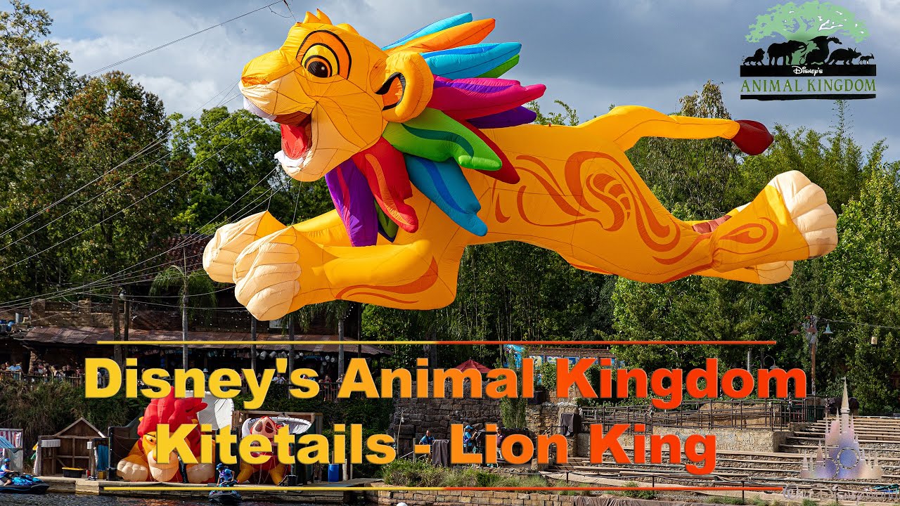 8K Lion King Kitetails in Disney's Animal Kingdom VR180 3D