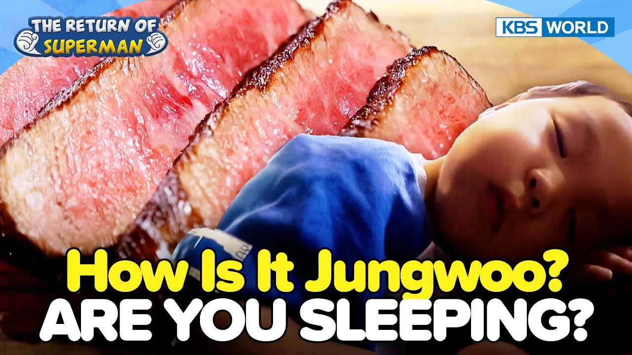 HoWoo Devours an Entire Cow😋 [The Return of Superman:Ep.583-5] | KBS WORLD TV 250803