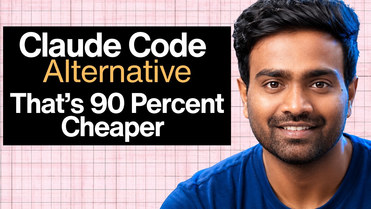 Best Claude Code alternative that's 90 percent Cheaper