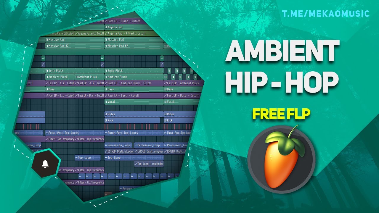 Ambient Hip Hop в Fl Studio 20 (+Free FLP) #freeflp #flp #ambient #hiphop