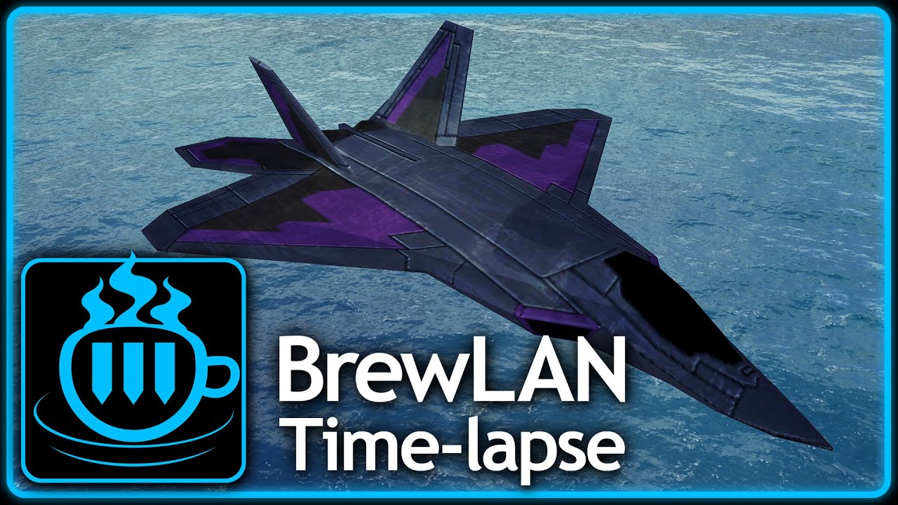BrewLAN Time-lapse: Raptor (x60 speed)