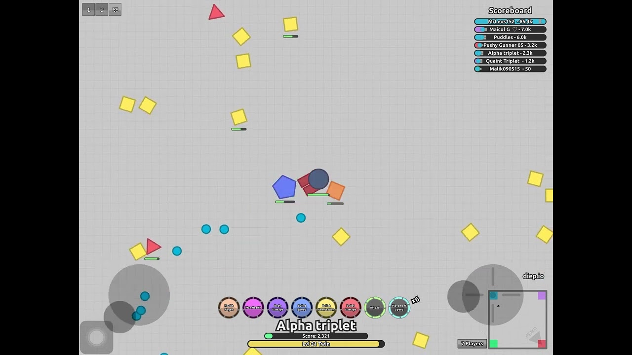 Diep.Io #games (First vid)