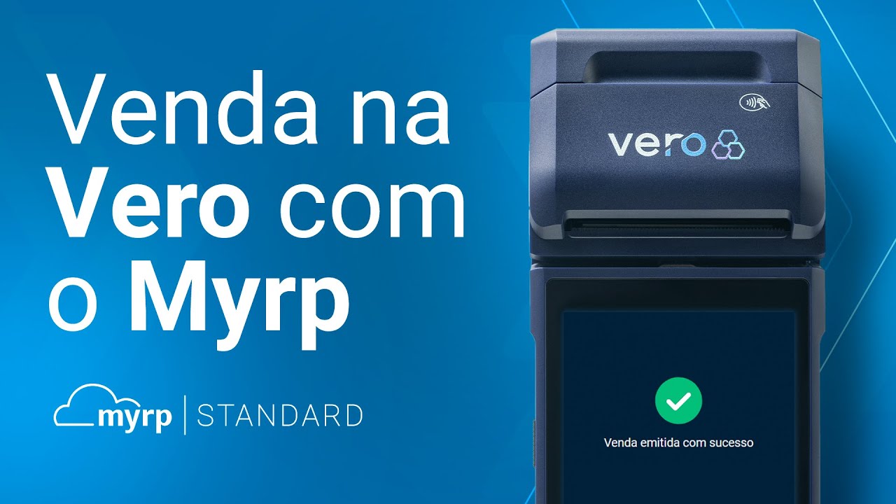 Veja como é fácil VENDER com o MYRP nas maquininhas VERO