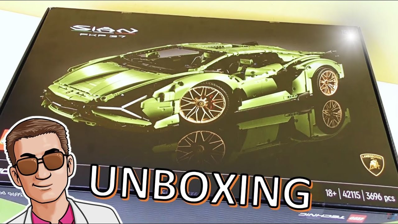 LEGO Technic Lamborghini Si&aacute;n 42115 / UNBOXING