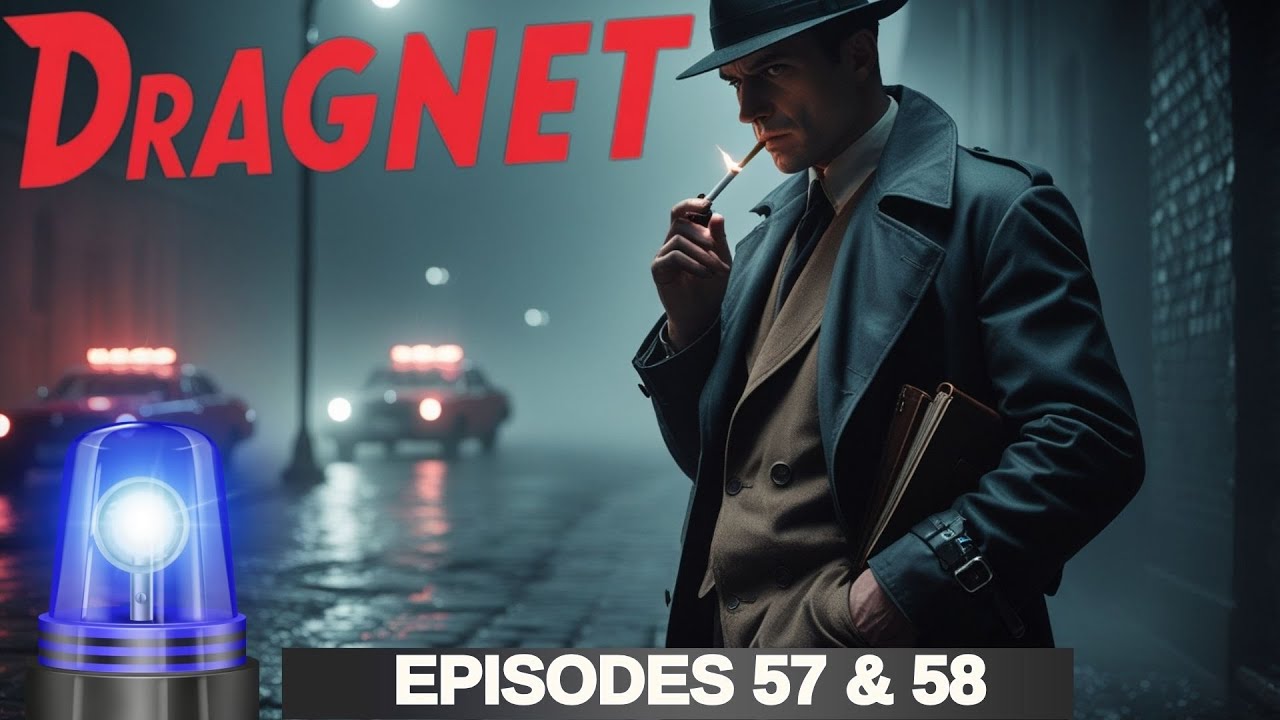 Dragnet Radio Show - Episodes 57 & 58: The Big Bomb & The Big Gent Part 1 (1950) | Restored Audio