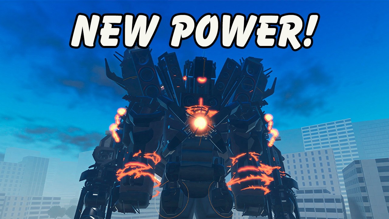 🔥 Upgraded Titan Speakerman Showcase&hellip; This Power Is Insane! (Apocalyptic Toilet Roleplay)
