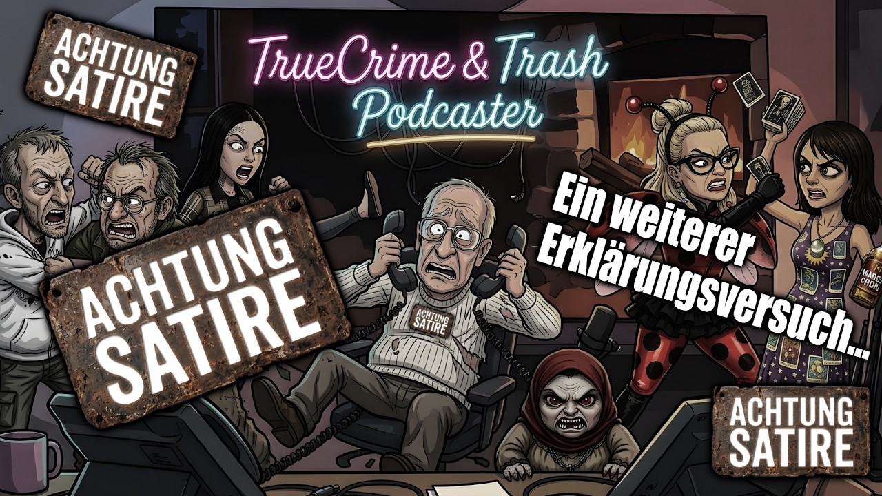 SATIRE - EIN WEITERER ERKL&Auml;RUNGSVERSUCH / truecrime-trash-bubble #lawan