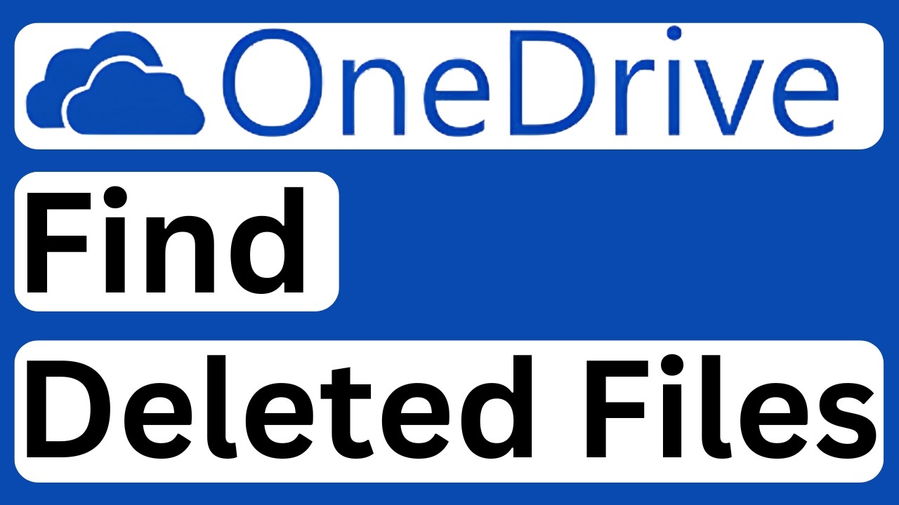 How to Find Deleted Files in OneDrive