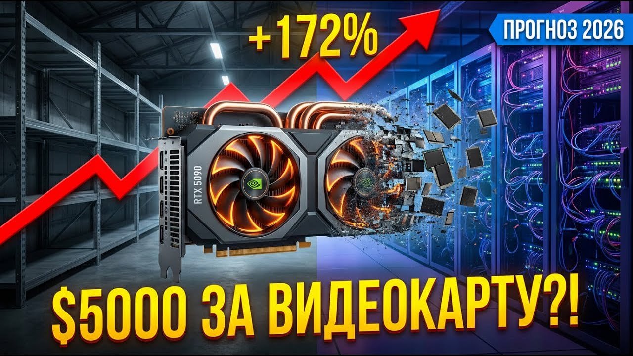 Как Nvidia и AMD формируют рынок видеокарт 2026 года через архитектуры Blackwell RDNA 4 и апскейлинг