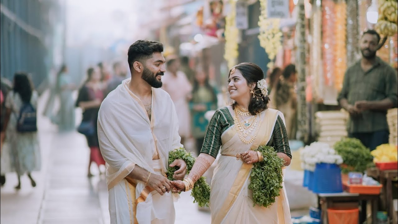 Guruvayoor Wedding | Love marriage | Kerala Wedding | Family | Gaana & Vaishak