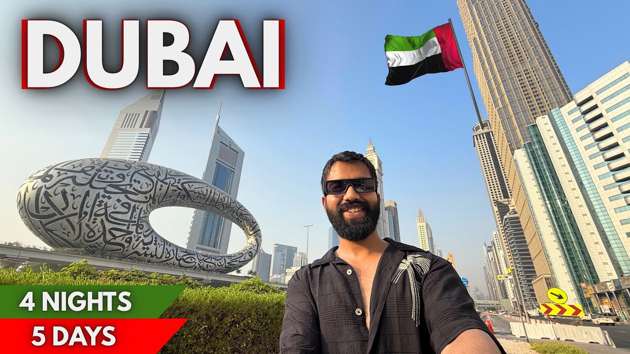 Dubai Tourist Places & TOTAL BUDGET | A-Z Guide | Dubai Tour Plan | Dubai Trip Vlog 🇦🇪 - UAE