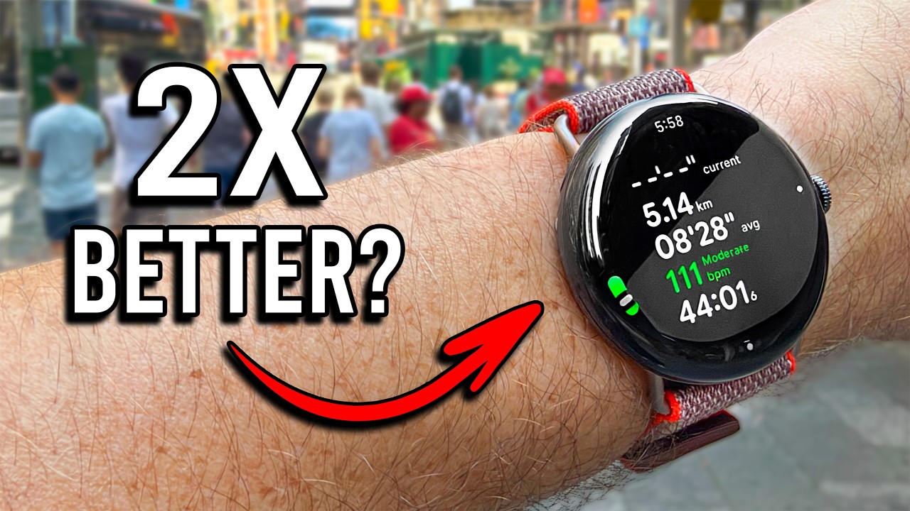 Первый забег с Google Pixel Watch 5! &mdash; GPS точнее в 2 раза? (ТЕСТ vs Garmin и Apple!)