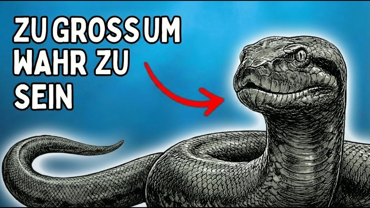 NICHTS an Titanoboa war normal... hier sind die Gründe!