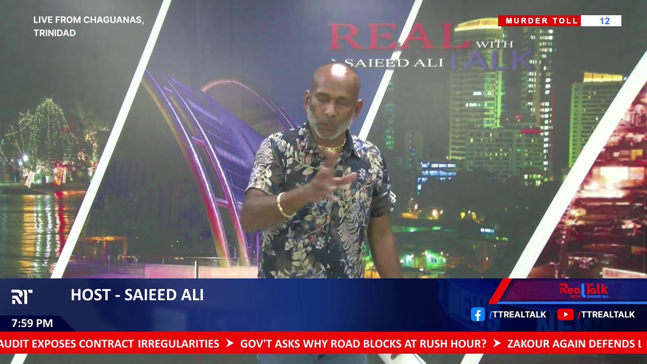 FRIDAY 9TH JANUARY 2026| REAL TALK WITH SAIEED ALI | LIVE