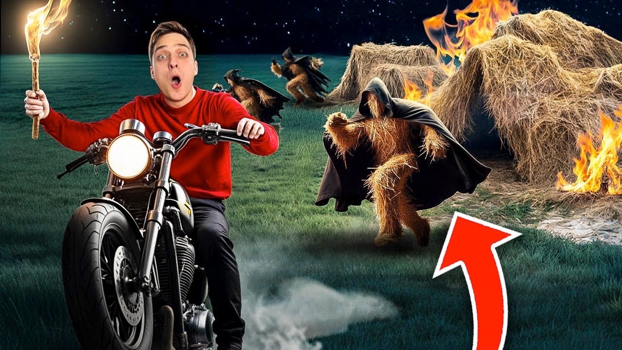 SPALIŁEM SERBSKIE PLEMIĘ NA MOTOCYKLU !!!