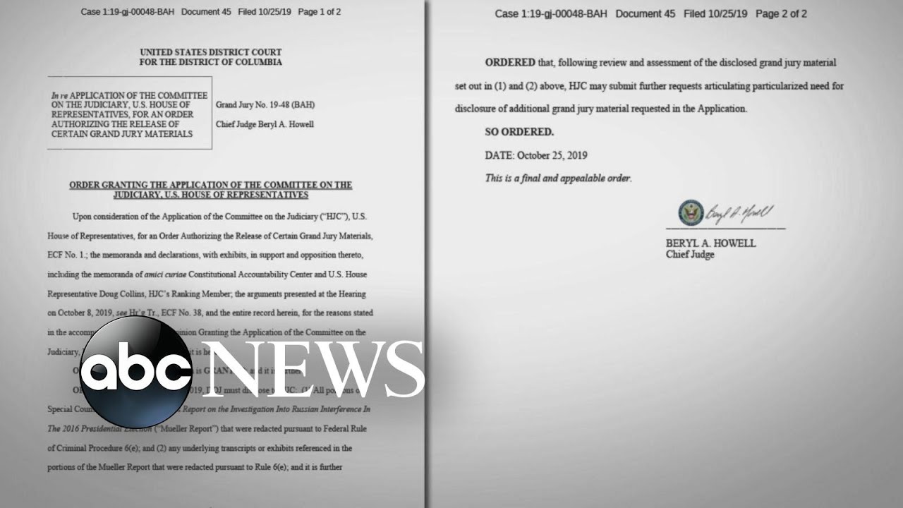 Judge rules House impeachment proceedings are legal