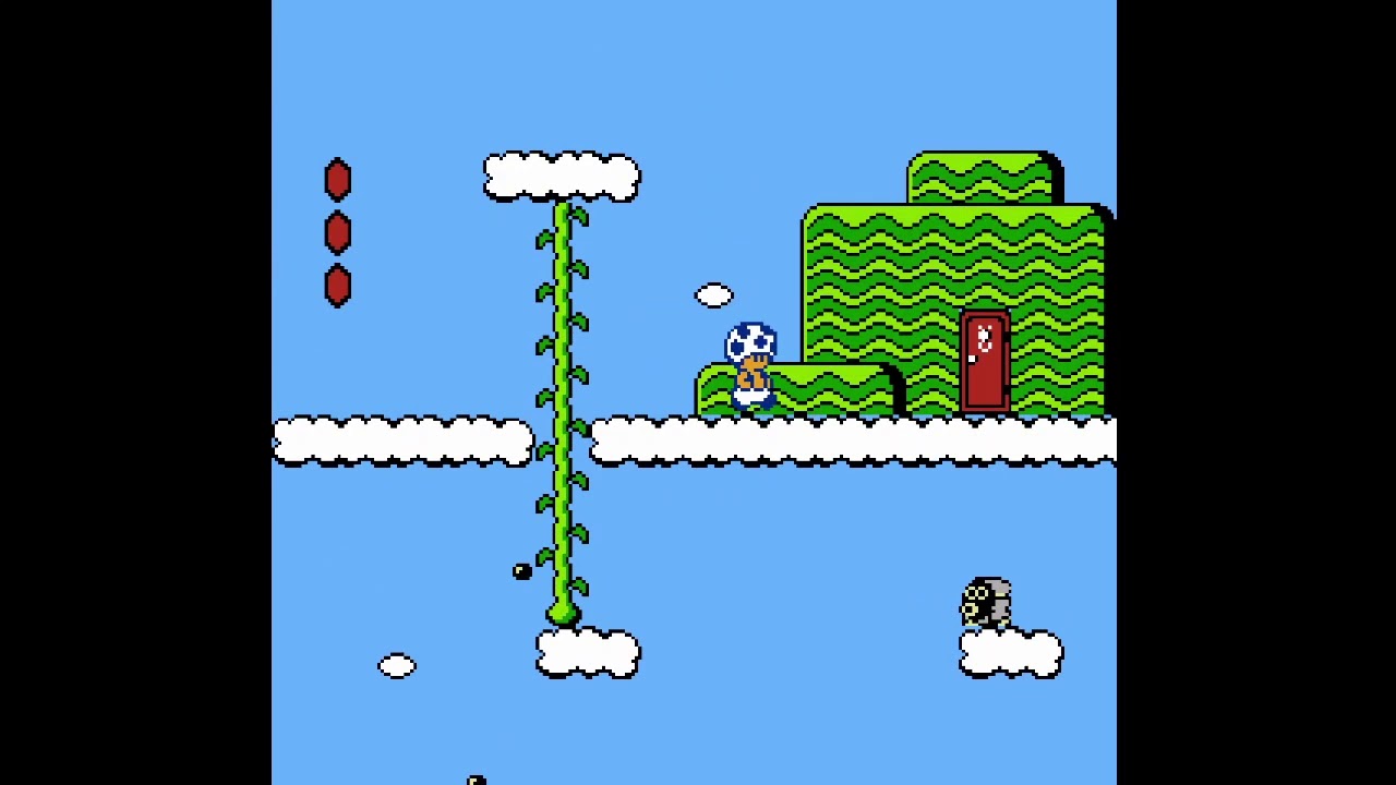 Super Mario Bros 2 – Level 1-2 Custom Stage | Full New Level (PY Savard)
