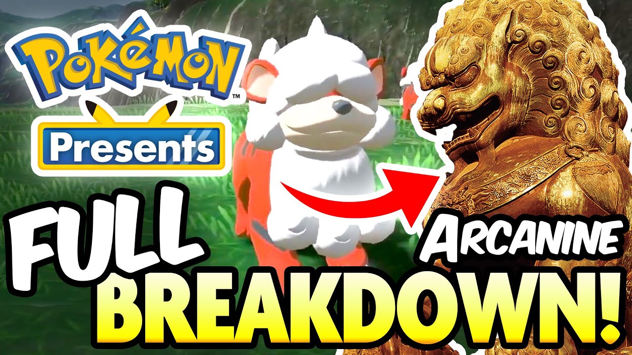 40+ THINGS YOU MISSED! FULL BREAKDOWN of Pokemon Presents! Legends Arceus and More!