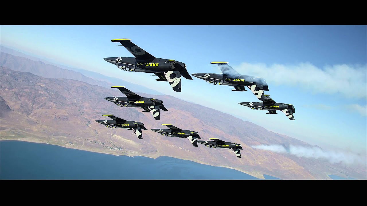 The Breitling Jet Team at the 52nd National Championship Air Races