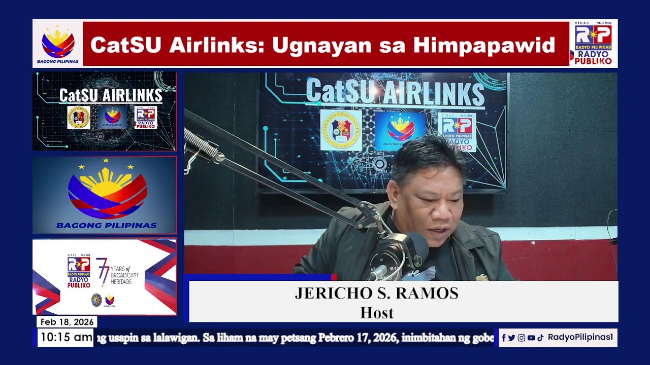 CatSU Airlinks: Ugnayan sa Himpapawid | Fedruary 18, 2026
