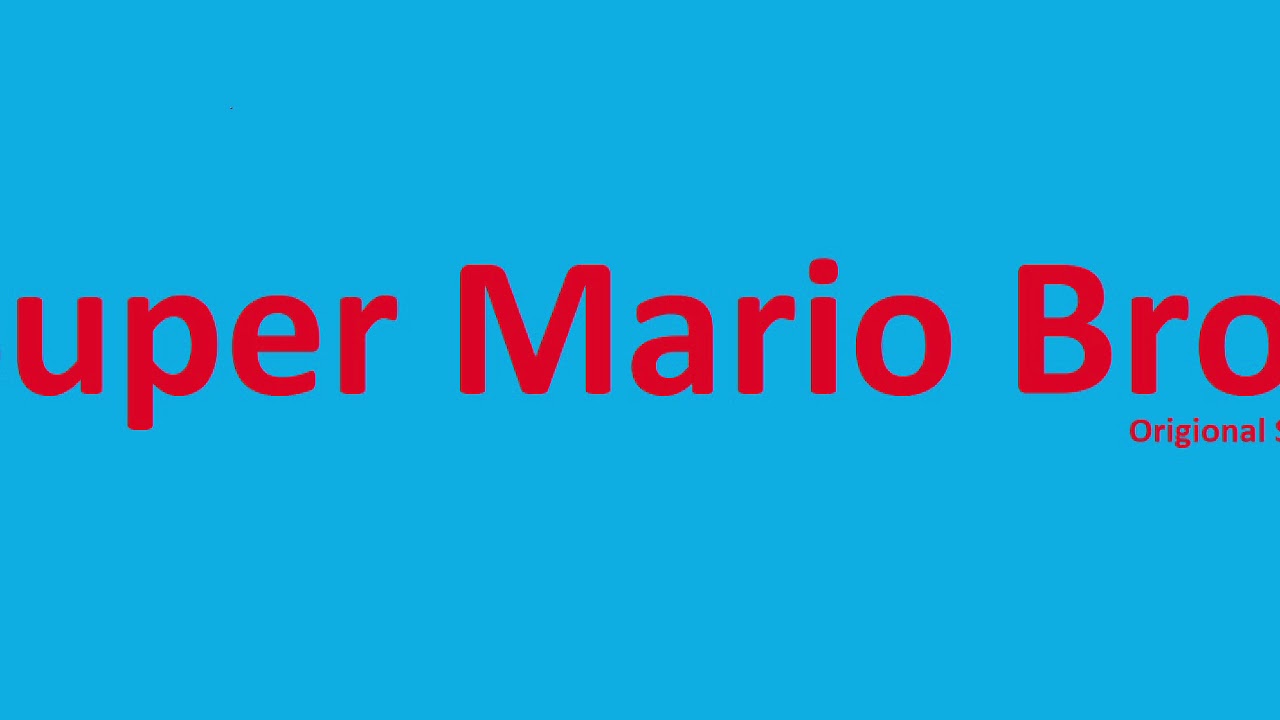 Super Mario Running out of the Time Sound Effect