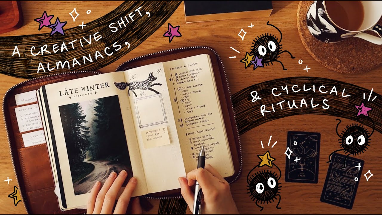 late winter in my bullet journal ✸ february