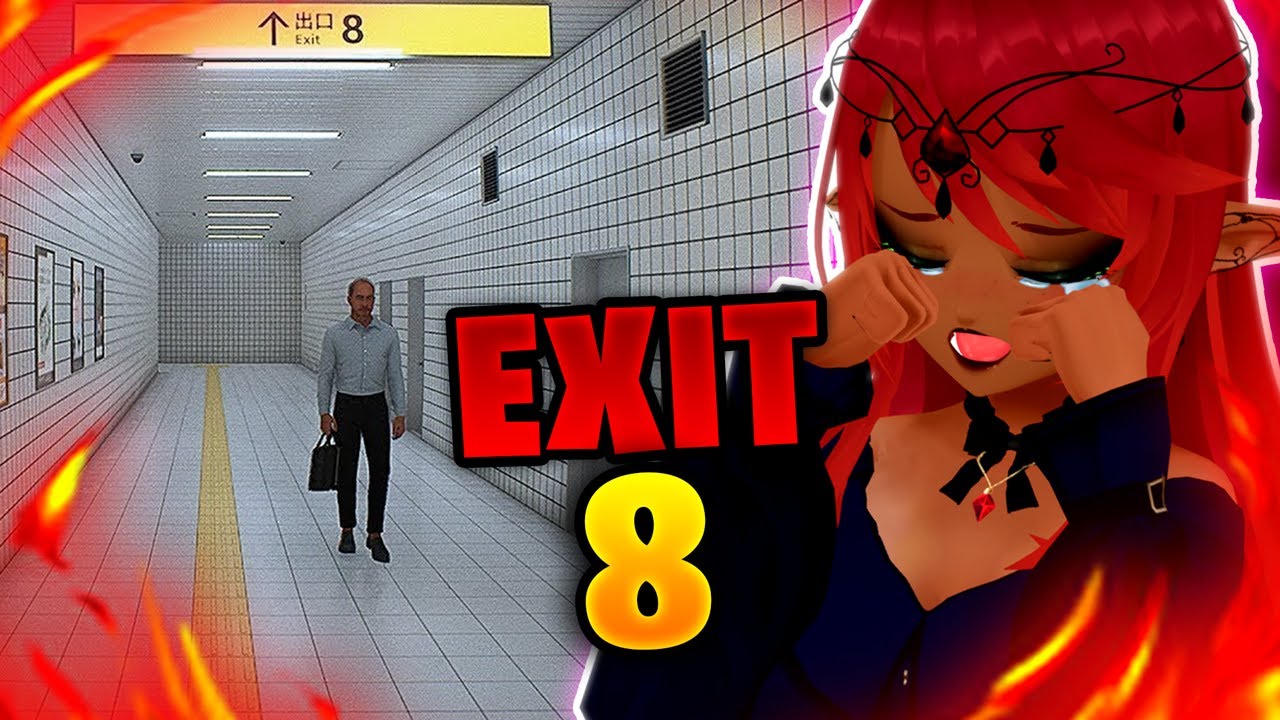 I CAN'T LEAVE !! | EXIT 8 (Horror Game)