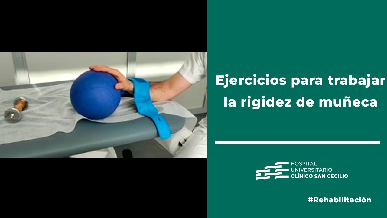 Ejercicios para trabajar la rigidez de muñeca