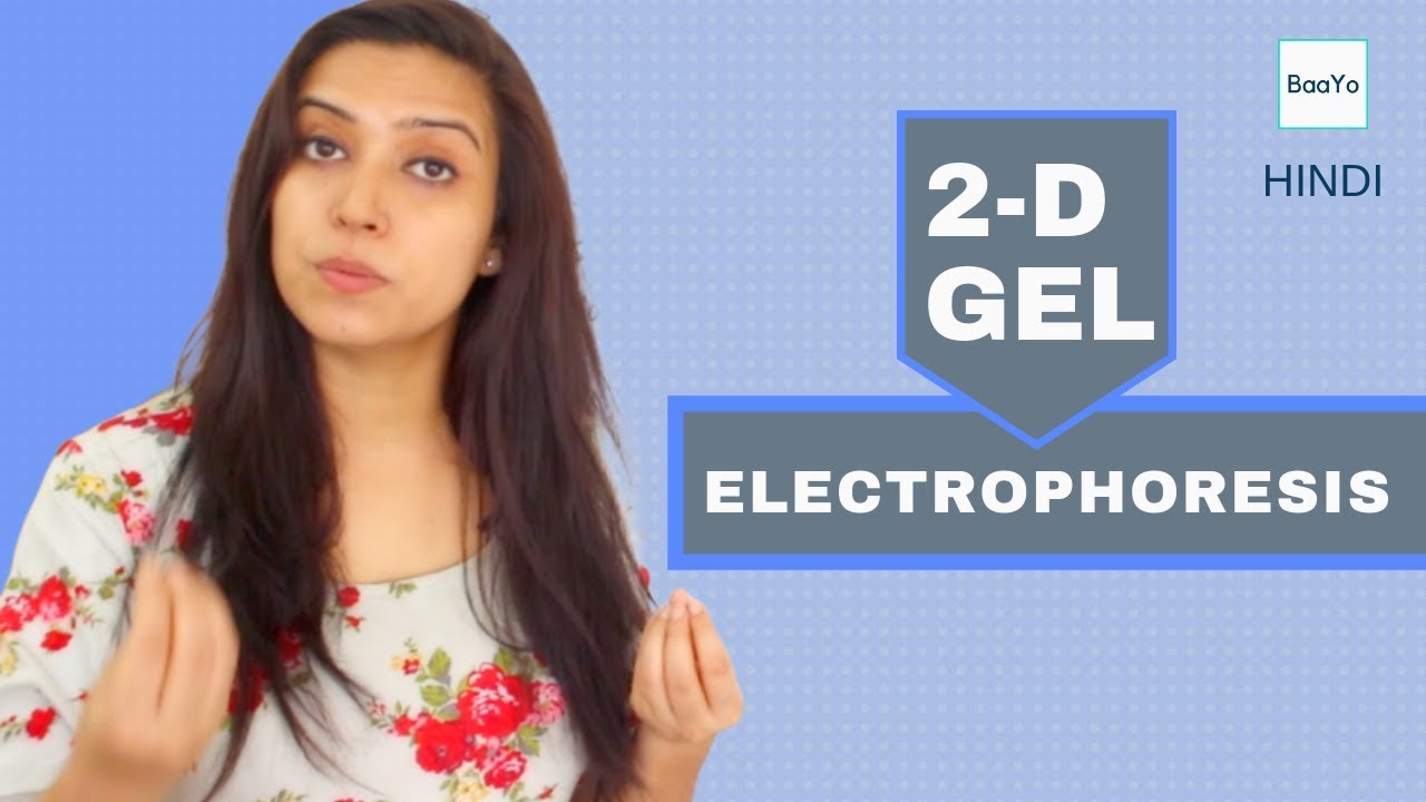 Two Dimensional (2D) GEL Electrophoresis | Principle | Hindi