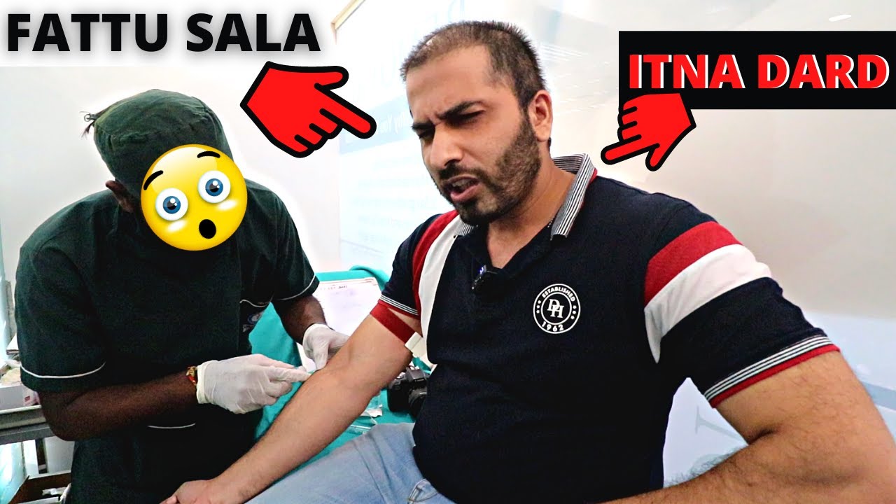 First PRP Therapy Done After Hair transplant | 100 INJECTIONS shot | Born Creator